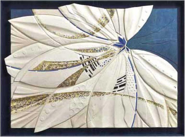中村茂子作「時空花」