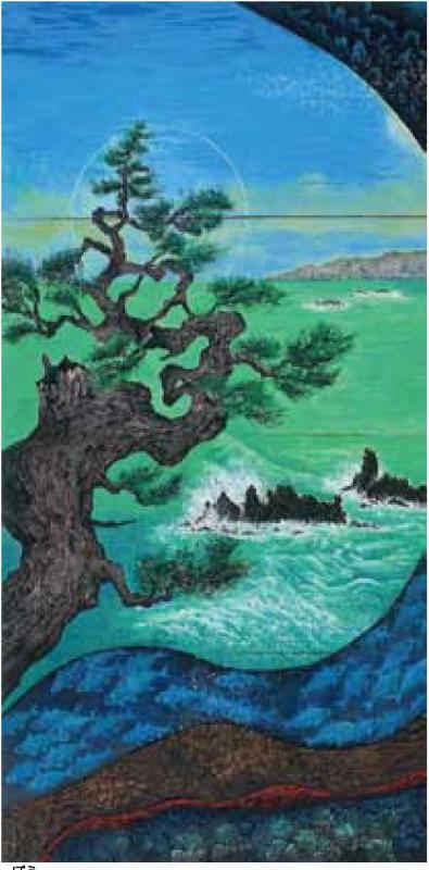 島田三郎作「望」