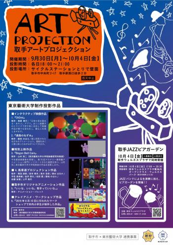アートプロジェクションポスター
