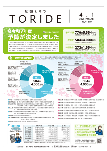 令和7年度予算が決定しました