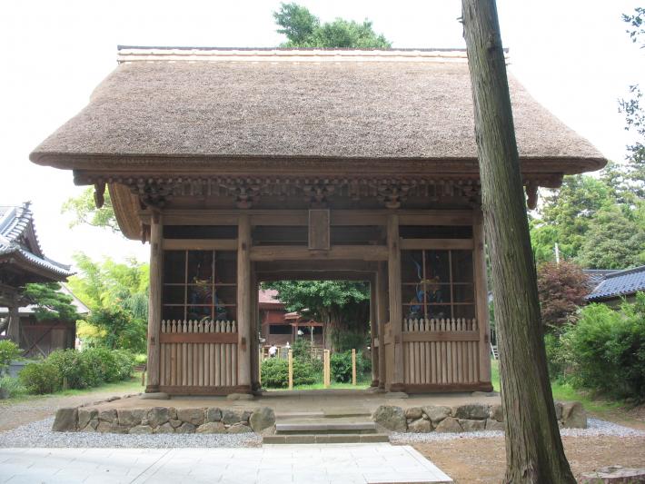 東漸寺山門の写真